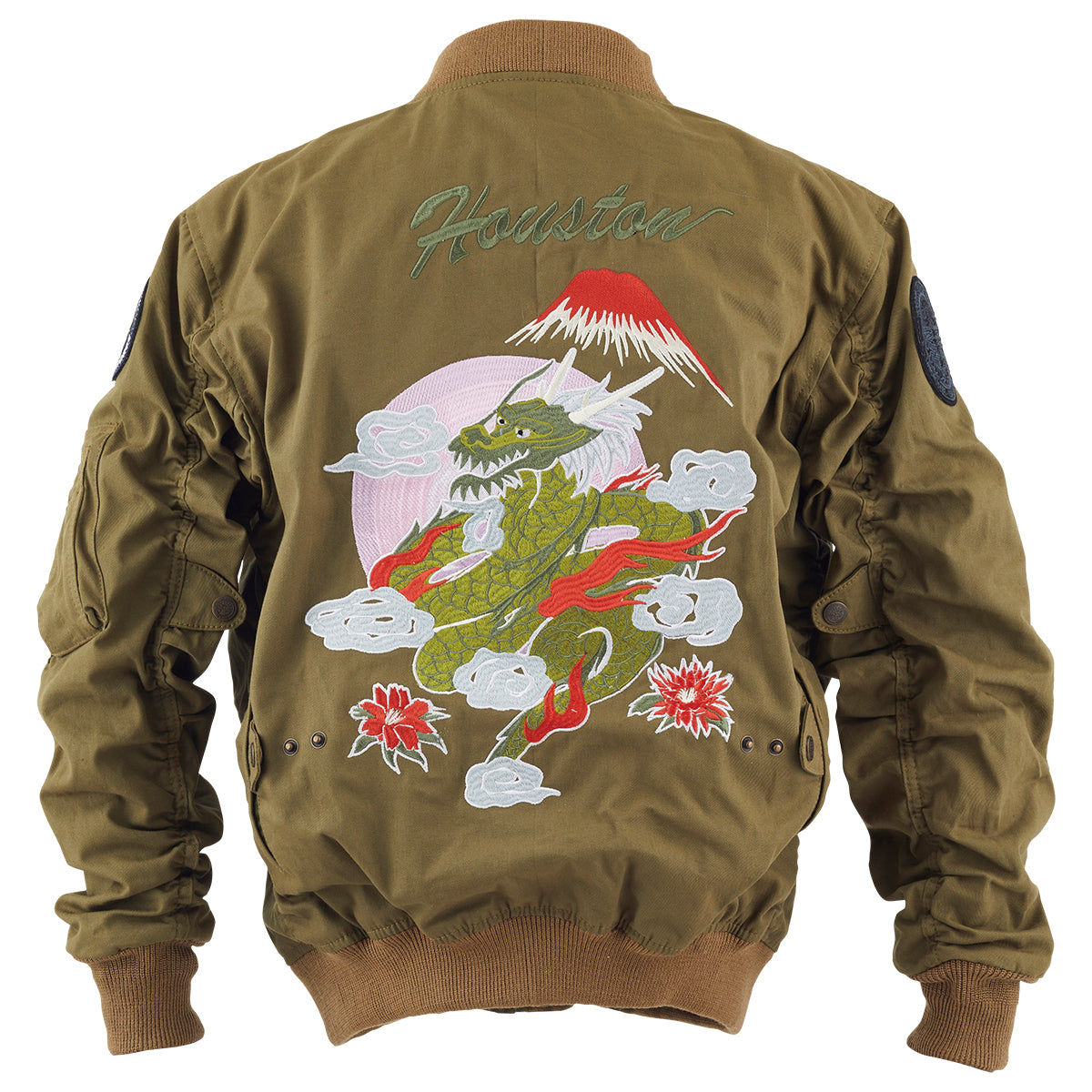 HTVA-2424 MA-1 COTTON DRAGON M/C JACKET
