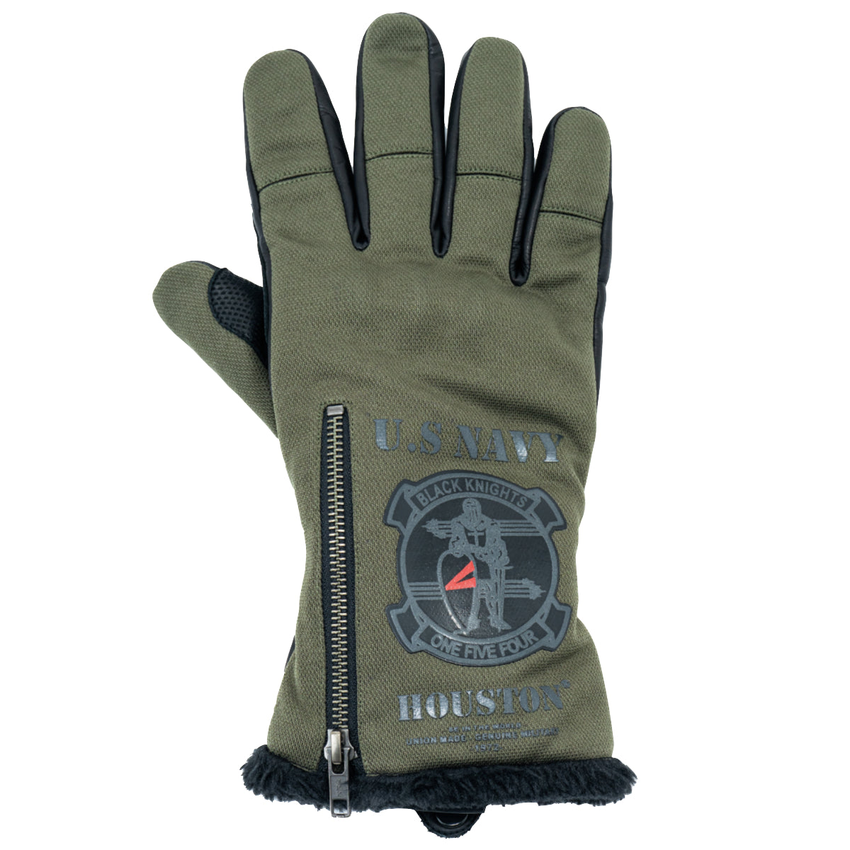 HTVG-2516W BLACK KNIGHTS TYPE LEATHER GLOVE