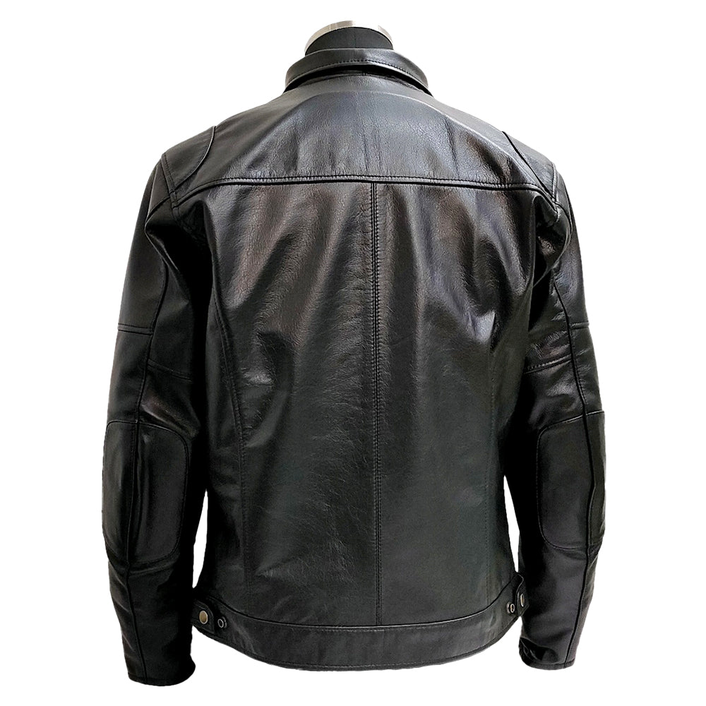 RLJ-2402 SHIRTS COLLAR RIDERS LEATHER JACKET