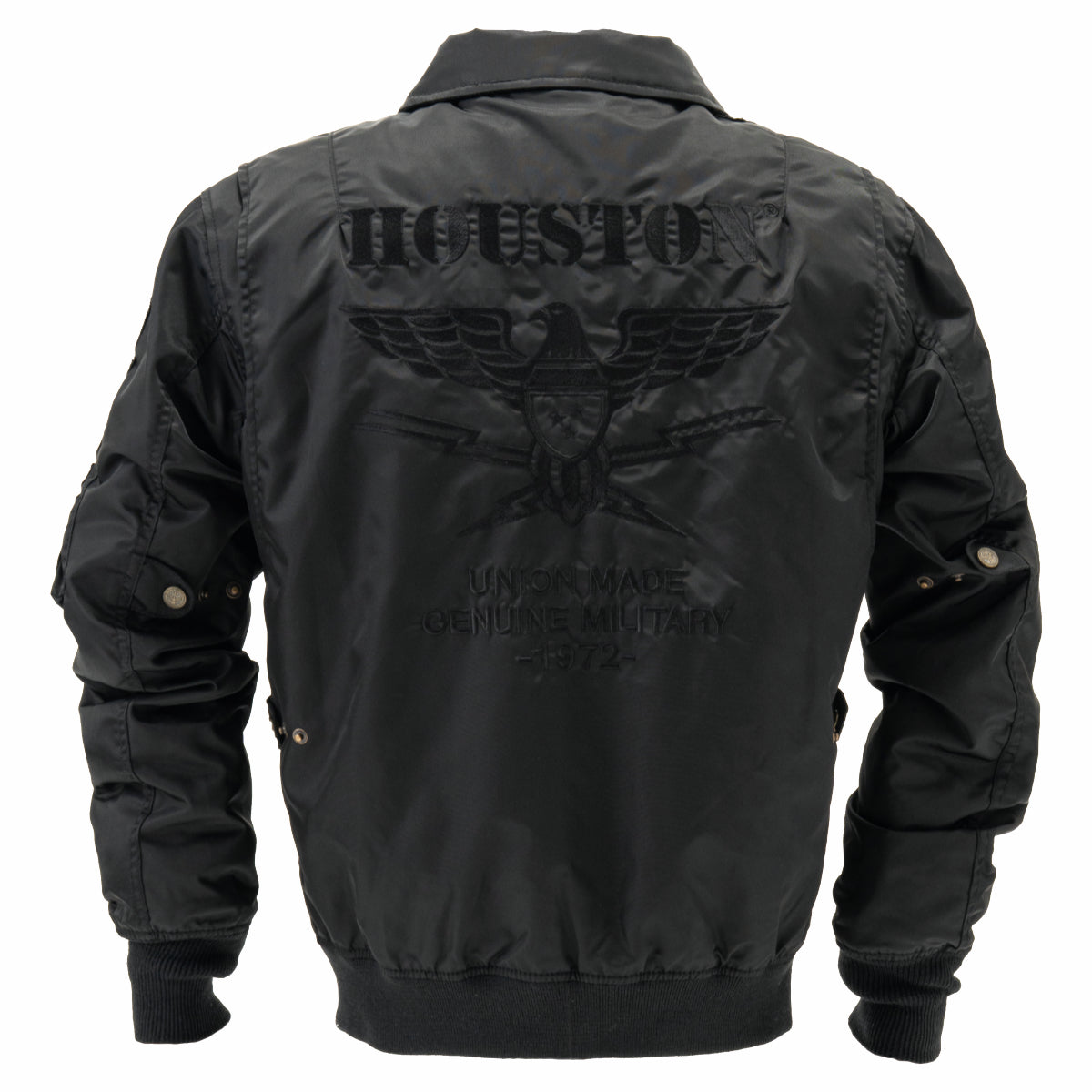 HTVA-2546W CWU-45/P BLACK KNIGHTS M/C NYLON JACKET