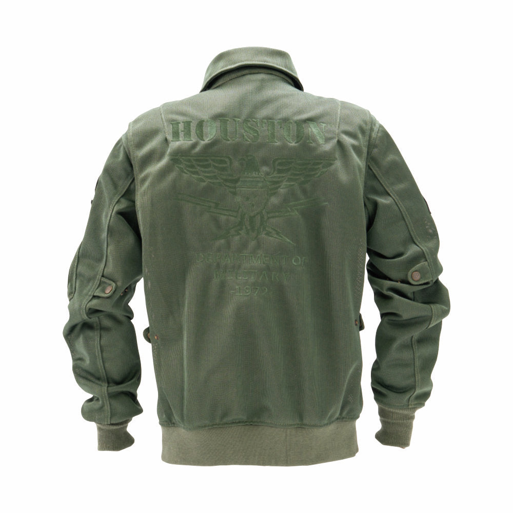 HTVA-2637S CWU-36/P BLACK KNIGHTS M/C MESH JACKET