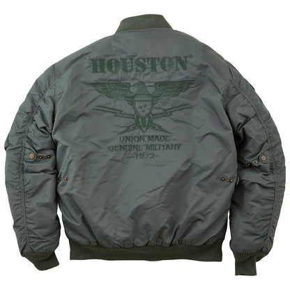 HTVA-2321W MA-1 BLACK KNIGHTS M/C JAC