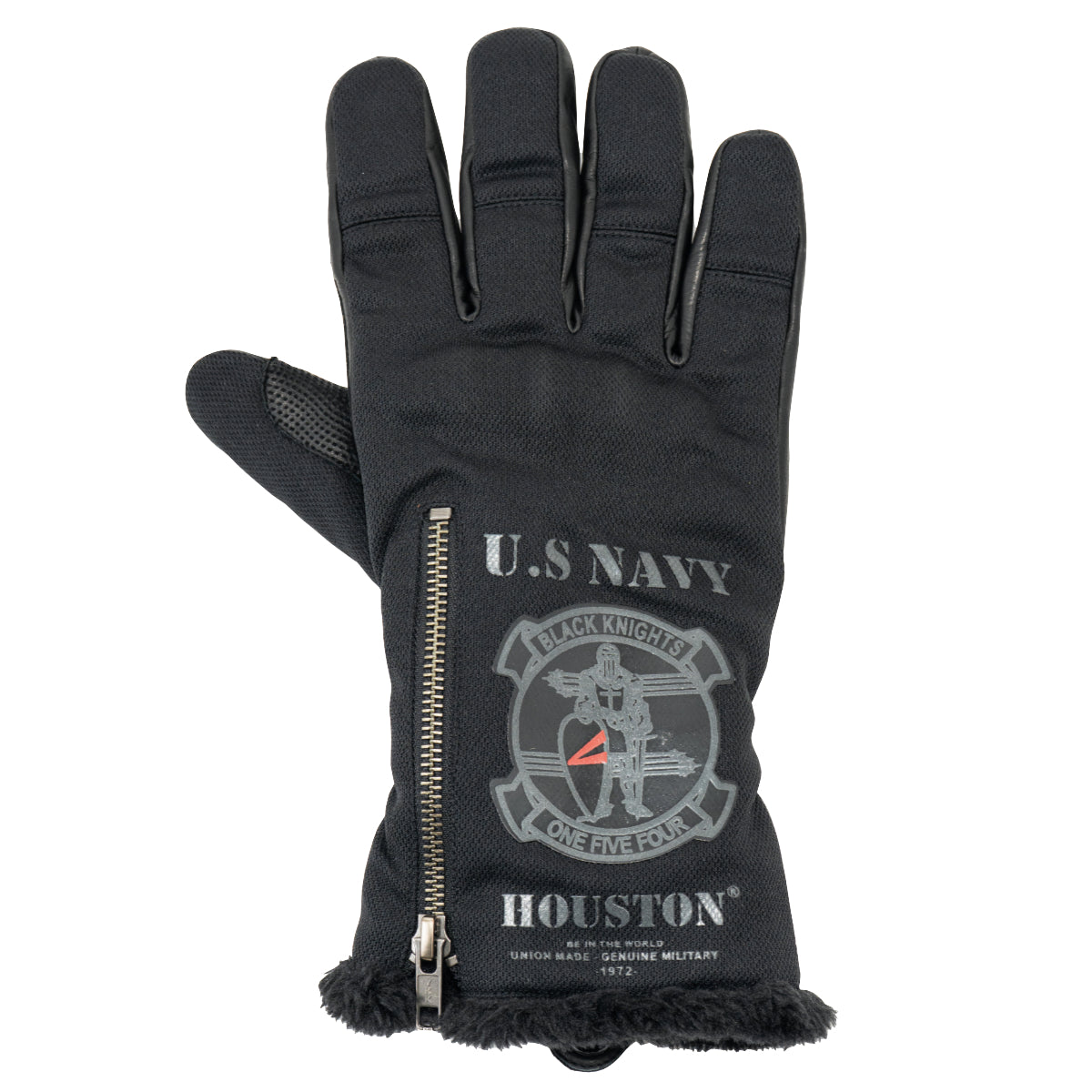 HTVG-2516W BLACK KNIGHTS TYPE LEATHER GLOVE